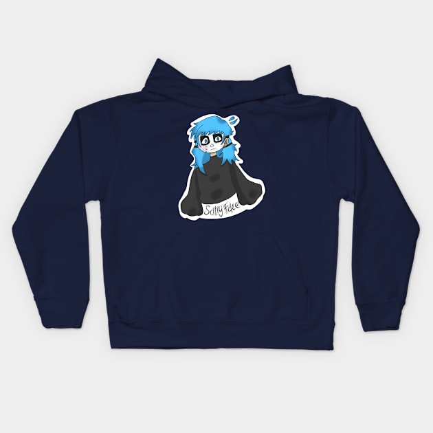 teen sal Kids Hoodie by Shard Art